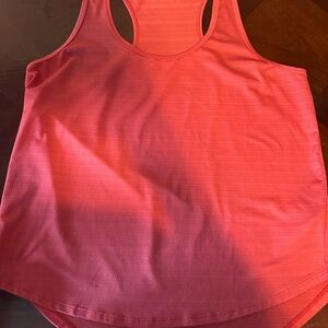CALIA by Carrie Underwood Orange Pink Sleeveless Relaxed Tank Top